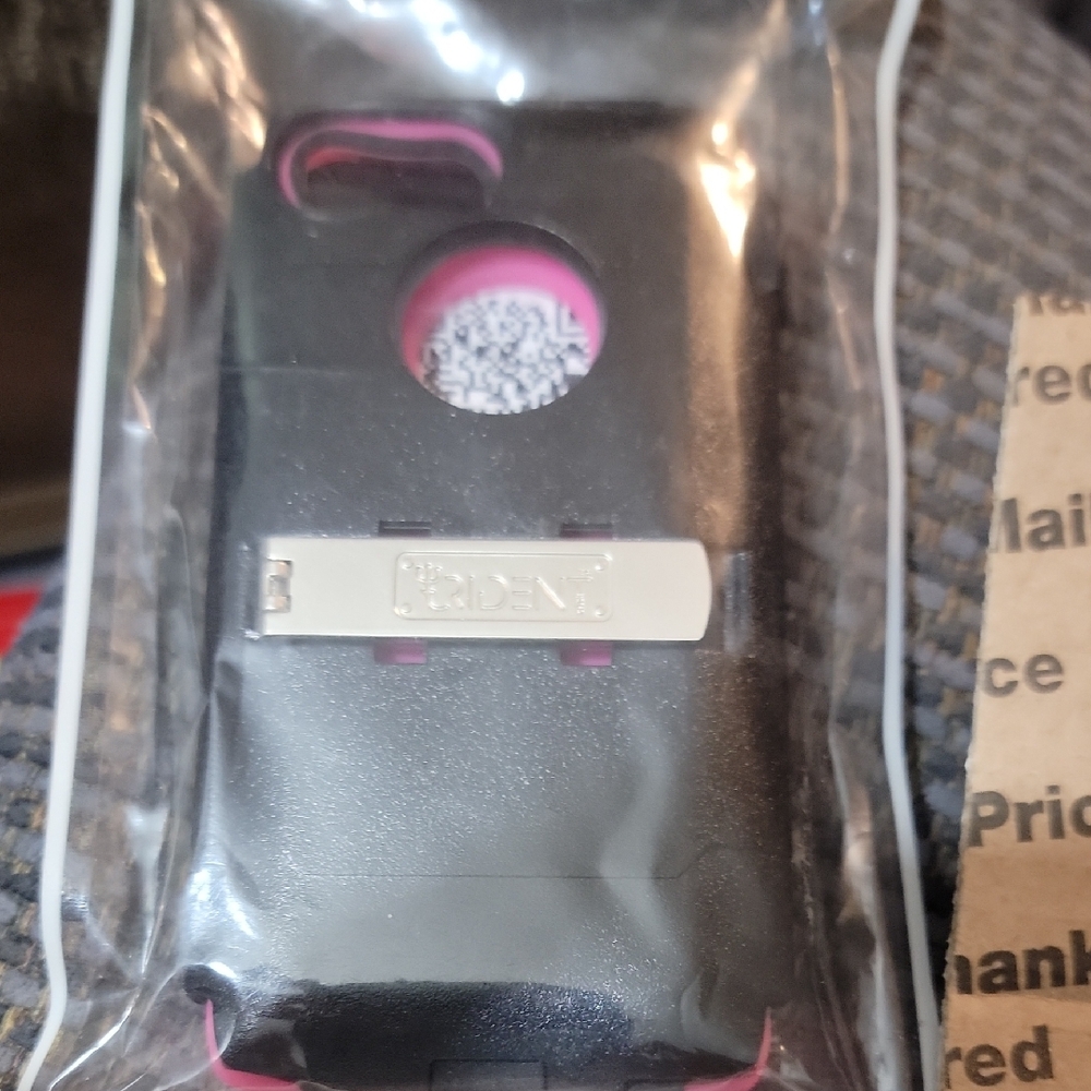 Pink And Black I Phone 5 Case